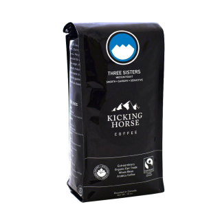 Kicking Horse Coffee Three Sisters Coffee, Medium Roast