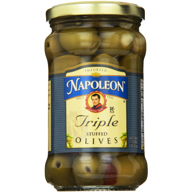 Napoleon Triple Stuffed Olives