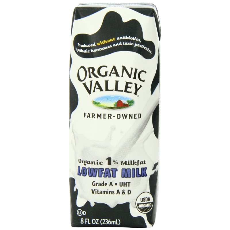 Organic Valley White 1 % Milkfat Lowfat Milk