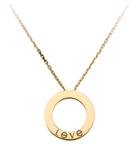 Love necklace (3 diamonds) 