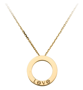 Love necklace (3 diamonds) 