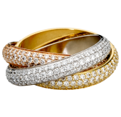 Trinity de Cartier ring