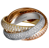 Trinity de Cartier ring