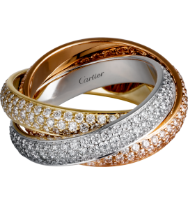 Trinity de Cartier ring