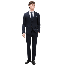 Textured 3 Piece Suit
