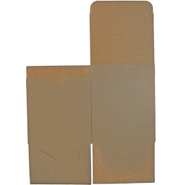 Kraft Gift Boxes with White Perforated Stickers