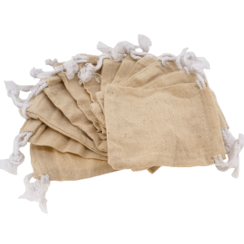 Linen Pouches with Drawstring for Gift Packaging