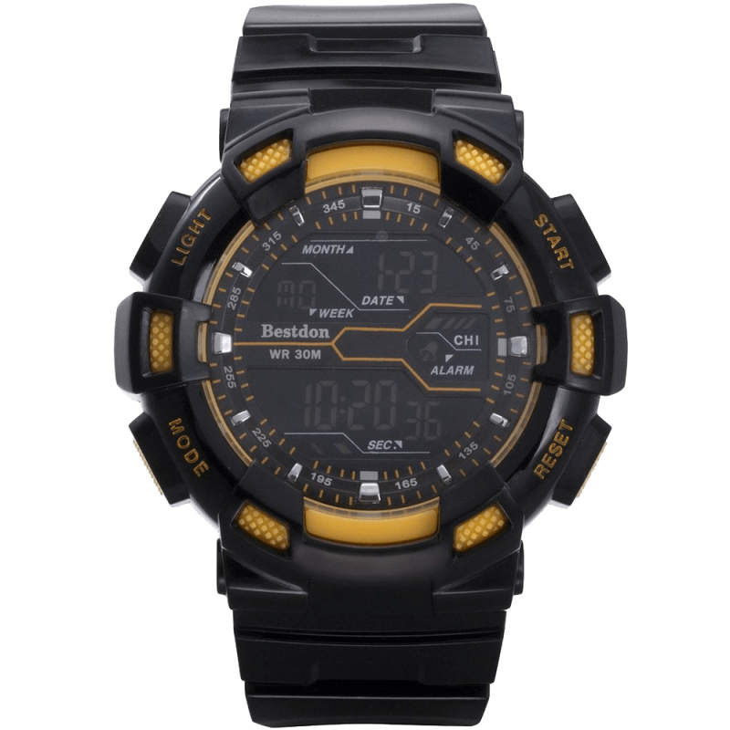 Bestdon Swiss Men's Sports Watches Digital Multifuction Display