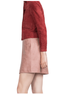 Faux Leather Skirt