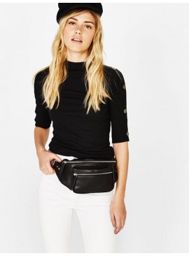 Faux Fur Finish Backpack