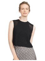 Jacquard Pattern Top