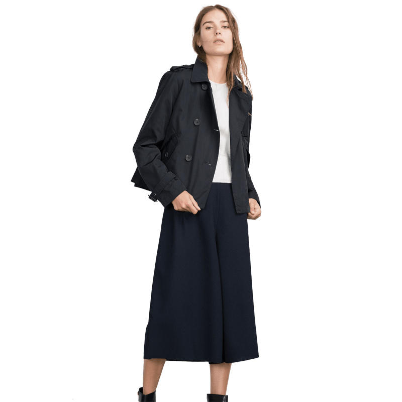 Short Trench Coat