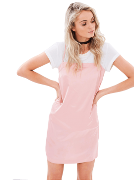 Zodiac Satin Slip Dress by MINKPINK