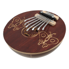 Hand Carved Coconut Karimba Mbira Thumb Piano