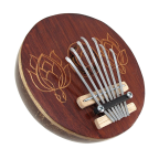 Hand Carved Coconut Karimba Mbira Thumb Piano