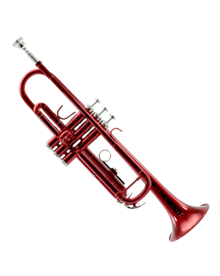 Sky Band Approved Wine Red Lacquer Brass