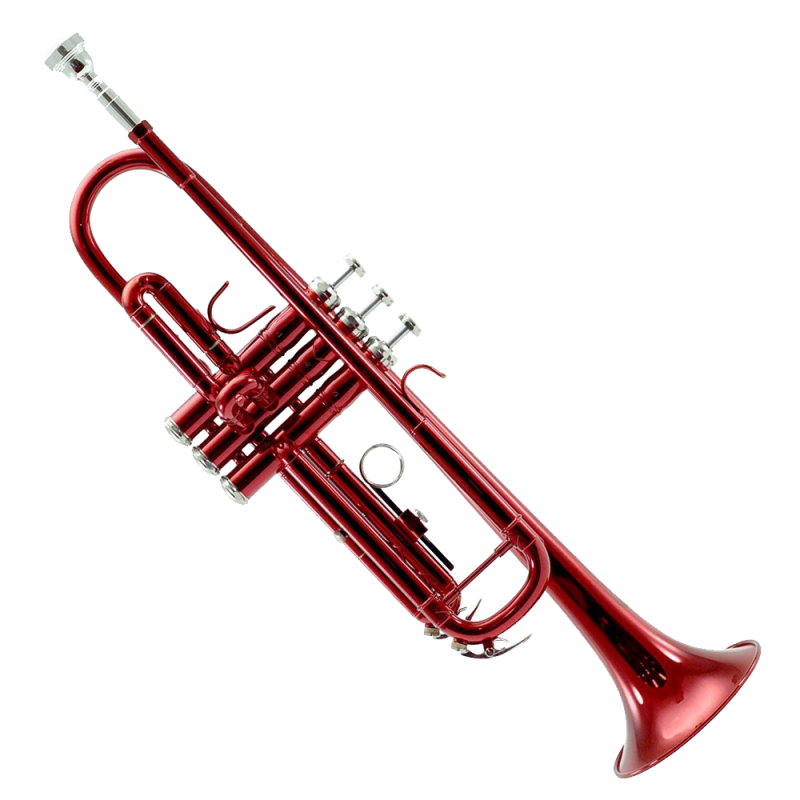Sky Band Approved Wine Red Lacquer Brass
