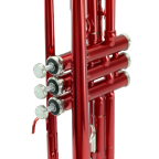Sky Band Approved Wine Red Lacquer Brass
