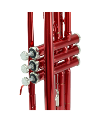 Sky Band Approved Wine Red Lacquer Brass
