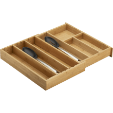 Expandable Bamboo Gadget Tray