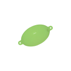 Buldo Pack of 10 Oval Floats