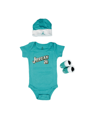 Jordan Baby Clothes 3 piece Set Teal Jordan