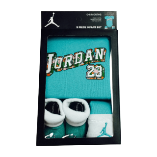 Jordan Baby Clothes 3 piece Set Teal Jordan