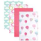 Luvable Friends Flannel Receiving Blankets