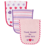 Luvable Friends Safari Themed Burp Cloths