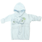 Spasilk Hooded Terry Bathrobe with Booties