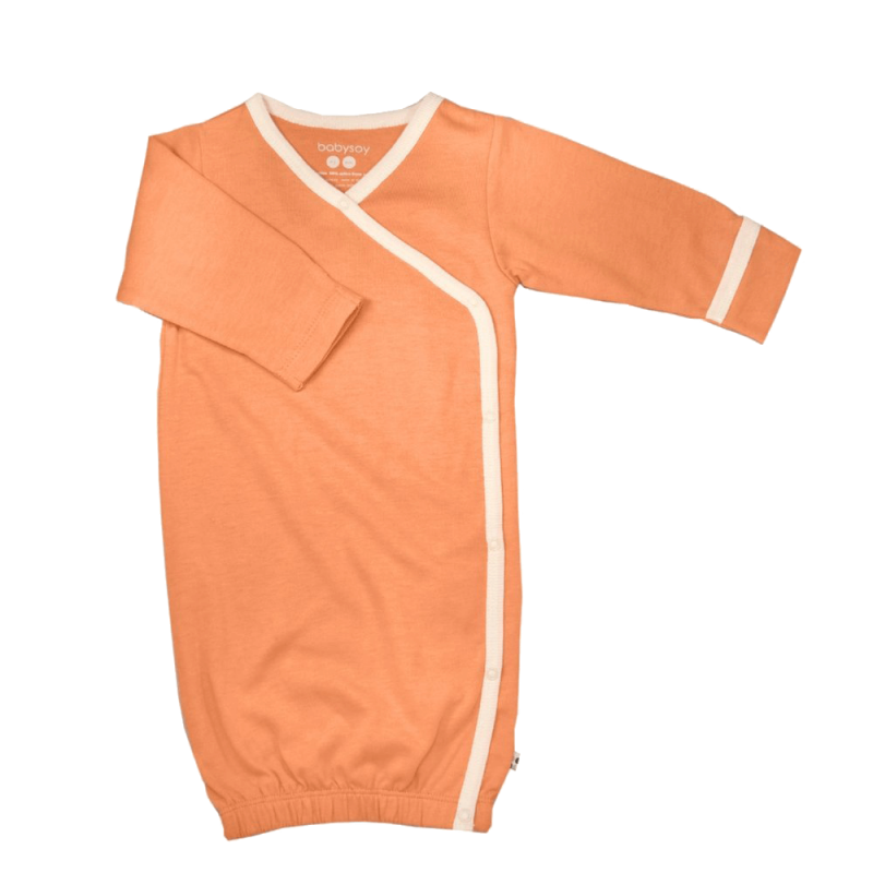 Babysoy Baby Girls' Kimono Bundler Cantaloupe