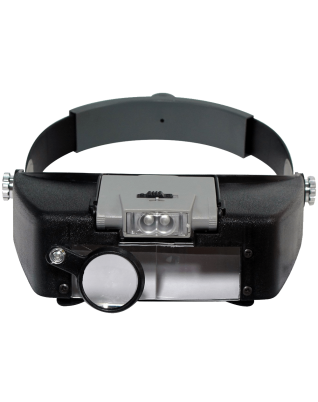 SE MH1047L Illuminated Multipower LED Binohead Magnifier 