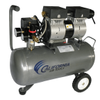 California Air Tools CAT-6310 Ultra Quiet and Oil-Free 1.0 Hp 6.3-Gallon Steel Tank Air Compressor 