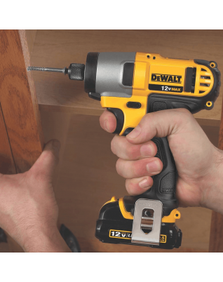 DEWALT DCK210S2 12-Volt Max Screwdriver-Impact Driver Combo Kit 