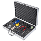 LGI Premium Watch Repair Kit with Reusable Aluminum Box 