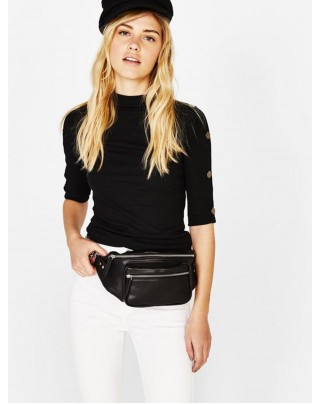 Faux Fur Finish Backpack
