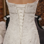 Strapless Ball Gown In Lace Beading Dress