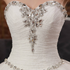 Strapless Ball Gown In Lace Wedding Dress