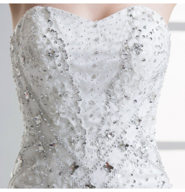 Rhinestone Wedding Dress
