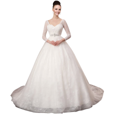 Gown In Lace Wedding Dress