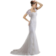 Luxury Vintage Capped Wedding Dress