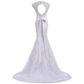 Elegant Trumpet Evening Gown Bridal