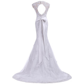 Elegant Trumpet Evening Gown Bridal