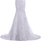 Elegant Trumpet Evening Gown Bridal