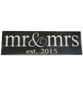 Vintage Wood Sign For Wedding
