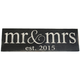 Vintage Wood Sign For Wedding