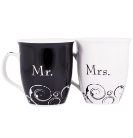 Mr. and Mrs. Christian Coffee Mug Set