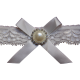 Pearl Vintage Lace Wedding Garter Set