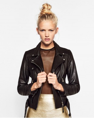 Basic Leather Jacket