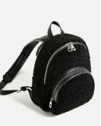 Faux Fur Finish Backpack